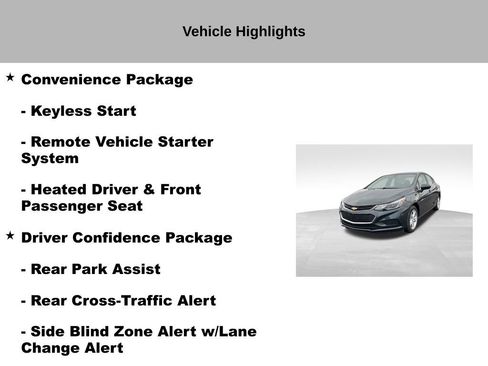 Used 2018 Chevrolet Cruze LT w/ Convenience Package image 18