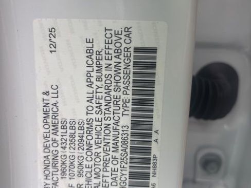 New 2025 Honda Accord LX image 27