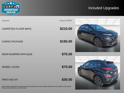 Used 2023 Hyundai Kona N Line w/ Cargo Package image 3