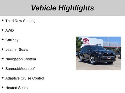 Used 2024 Toyota Highlander Limited AWD/4WD image 5