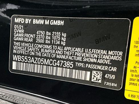Used 2021 BMW M4 Coupe w/ Executive Package RWD image 35