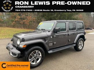 Used 2022 Jeep Wrangler Unlimited Sahara w/ LED Lighting Group video 1