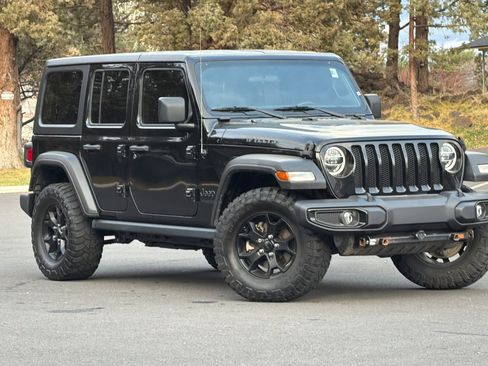 Used 2021 Jeep Wrangler Unlimited Sport image 2