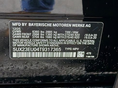 New 2026 BMW X5 xDrive40i w/ M Sport Package image 37