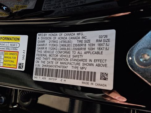 New 2026 Honda CR-V EX-L image 14