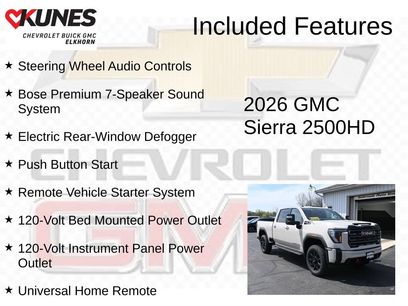 New 2026 GMC Sierra 2500 AT4 w/ AT4 Premium Plus Package