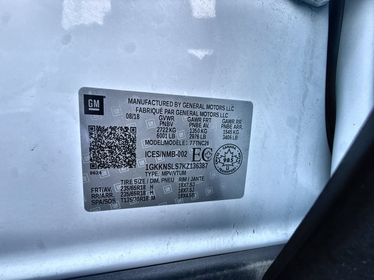 Used 2019 GMC Acadia SLE AWD/4WD image 33