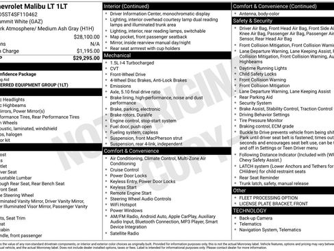 Used 2025 Chevrolet Malibu LT image 36