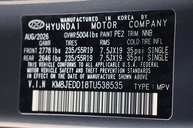 New 2026 Hyundai Tucson Limited AWD/4WD image 25