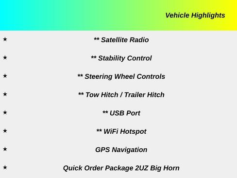 Used 2025 RAM 2500 Big Horn AWD/4WD image 3