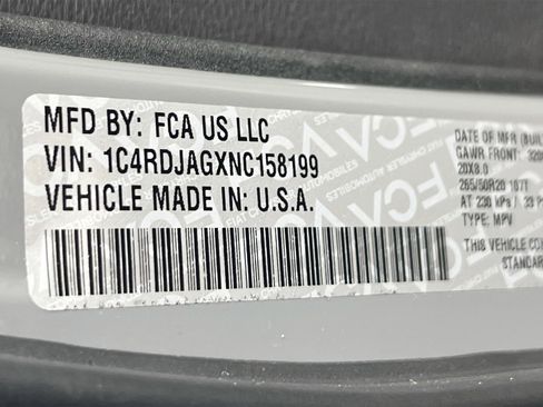 Used 2022 Dodge Durango SXT w/ Blacktop Package image 30