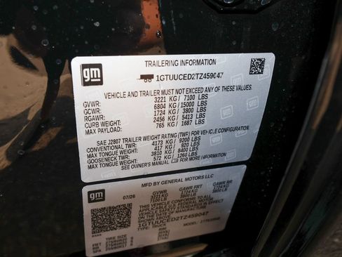 New 2026 GMC Sierra 1500 Elevation AWD/4WD image 32