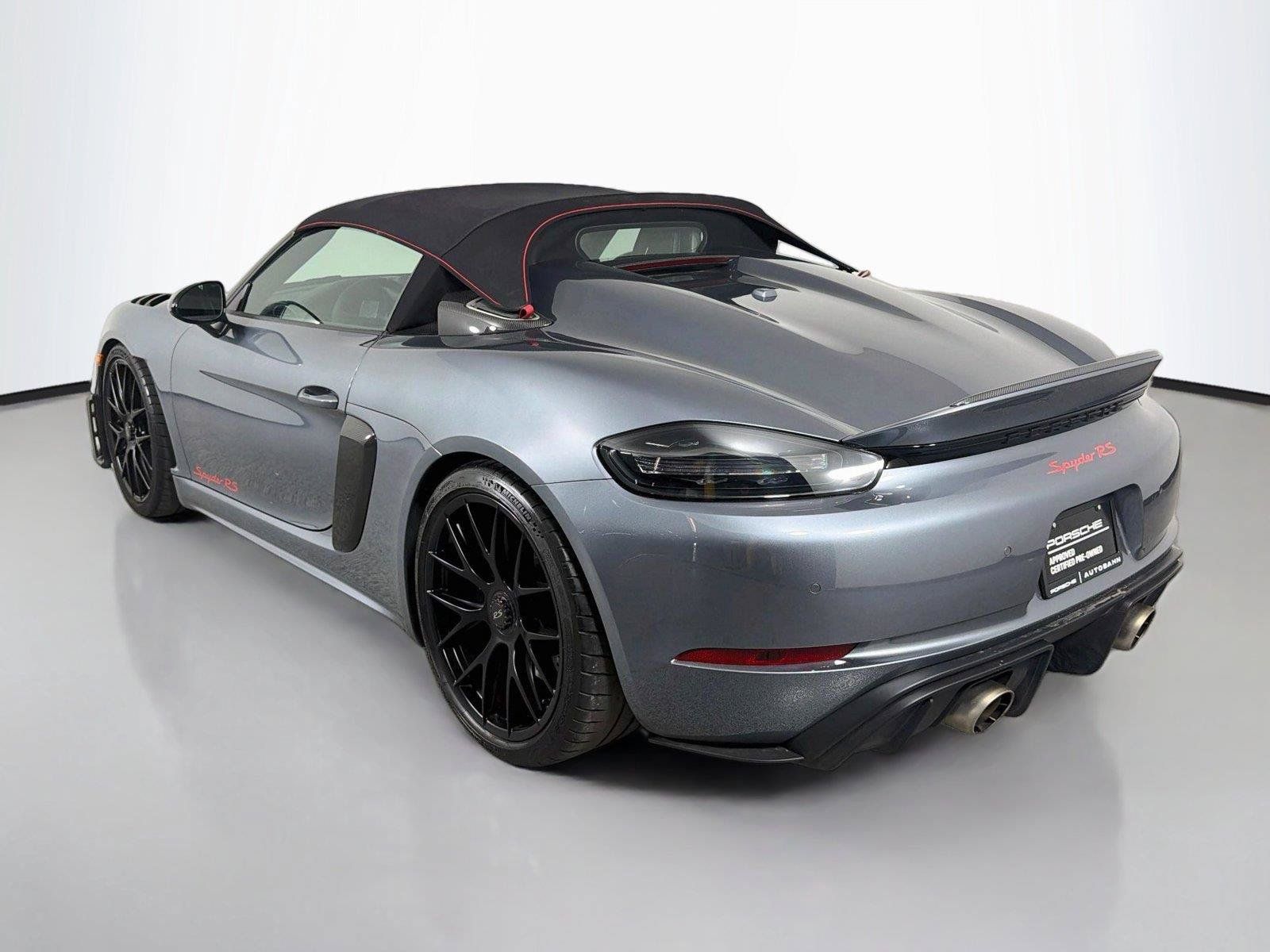 Certified 2024 Porsche 718 Boxster Spyder RS w/ Weissach Package RWD image 3