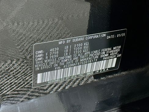 Used 2025 Subaru Legacy Premium image 12