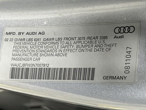 Used 2022 Audi e-tron GT Premium Plus w/ Performance Package AWD/4WD image 35