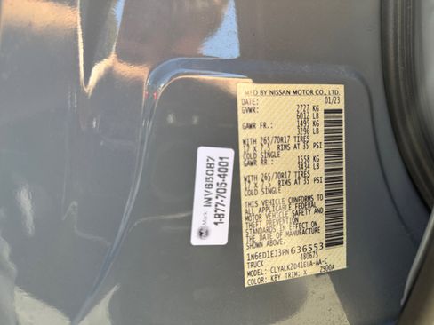 Used 2023 Nissan Frontier Pro-X w/ Technology Package image 23