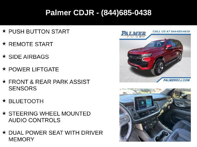 Used 2022 Chevrolet Tahoe Z71 w/ Luxury Package AWD/4WD image 18