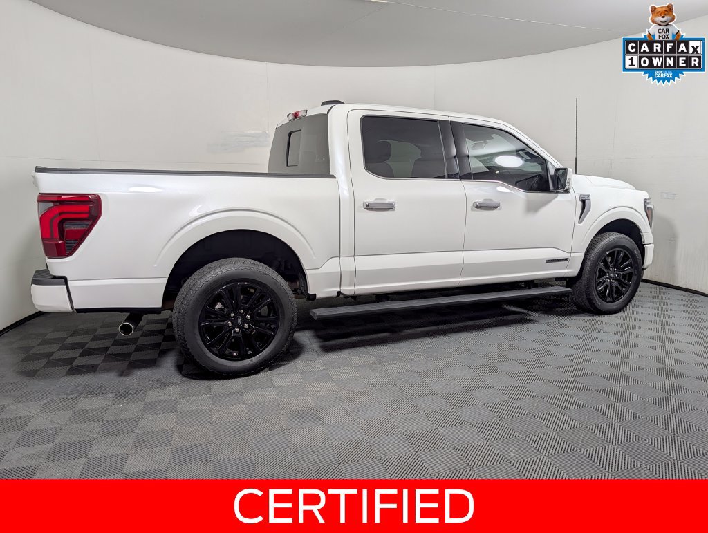 Certified 2025 Ford F150 Platinum w/ Equipment Group 703A Plus AWD/4WD image 2