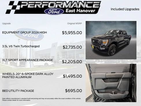 Used 2023 Ford F150 XLT w/ Equipment Group 302A High AWD/4WD image 5