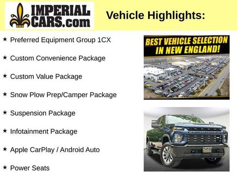 Certified 2022 Chevrolet Silverado 2500 Custom w/ Custom Value Package AWD/4WD image 3