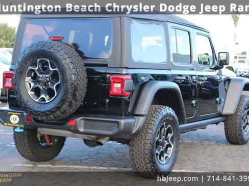 Used 2022 Jeep Wrangler Unlimited Rubicon 4xe w/ Cold Weather Group image 5