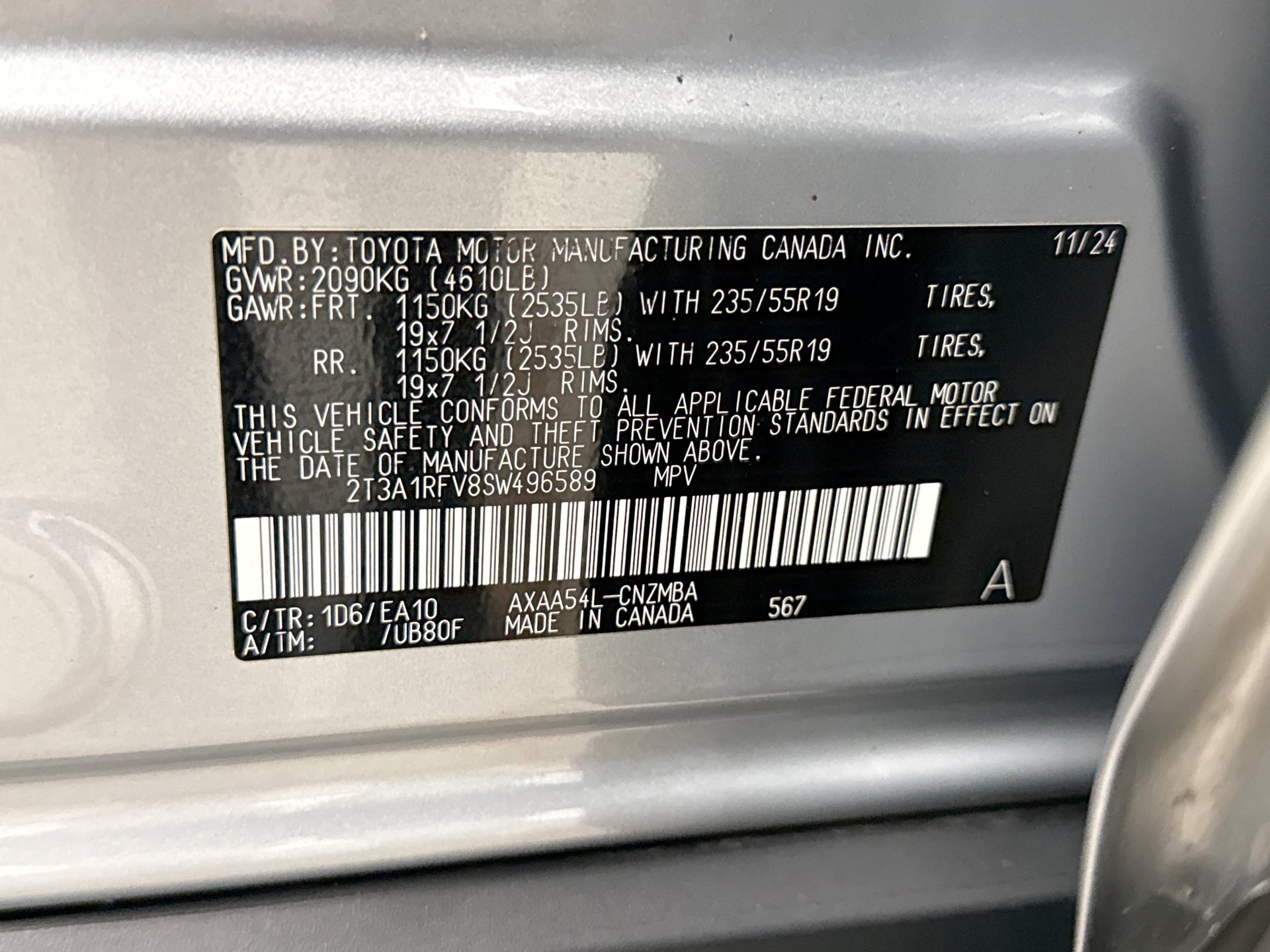 Used 2025 Toyota RAV4 XLE Premium w/ Weather Package AWD/4WD image 12