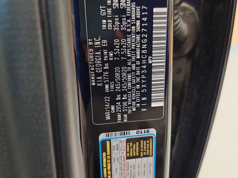 Used 2022 Kia Telluride EX w/ EX Premium Package FWD image 40
