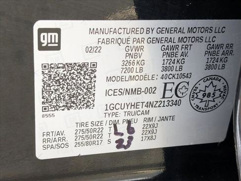 Used 2022 Chevrolet Silverado 1500 High Country image 25