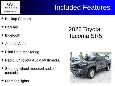 Used 2026 Toyota Tacoma SR5 RWD image 2