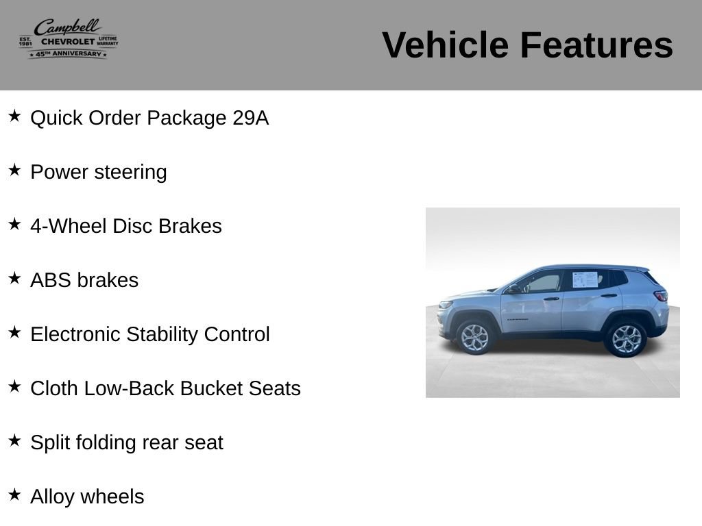 Used 2024 Jeep Compass Sport AWD/4WD image 5