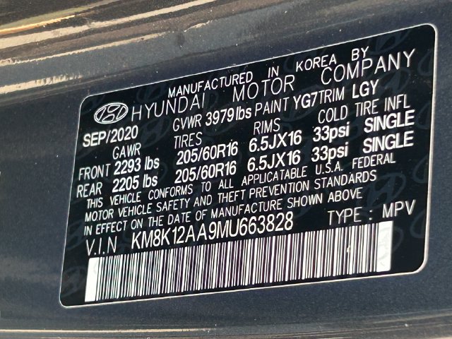Used 2021 Hyundai Kona SE FWD image 31