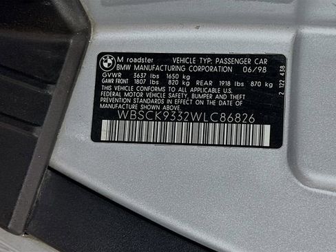 Used 1998 BMW M Roadster image 23