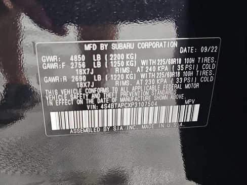 Used 2023 Subaru Outback Touring AWD/4WD image 33