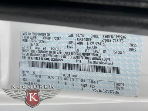 Used 2008 Ford E-350 and Econoline 350 XL image 25