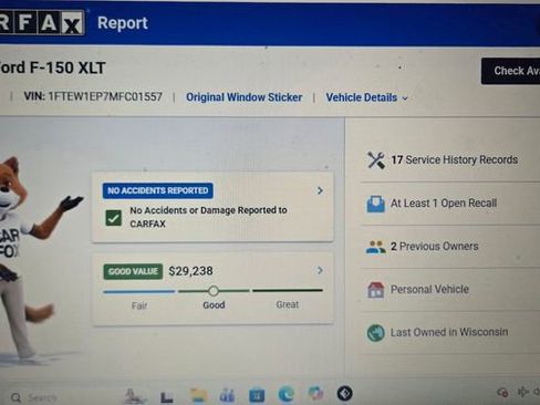 Used 2021 Ford F150 XLT w/ Equipment Group 302A High AWD/4WD image 2