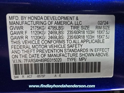 Certified 2024 Honda CR-V EX image 14