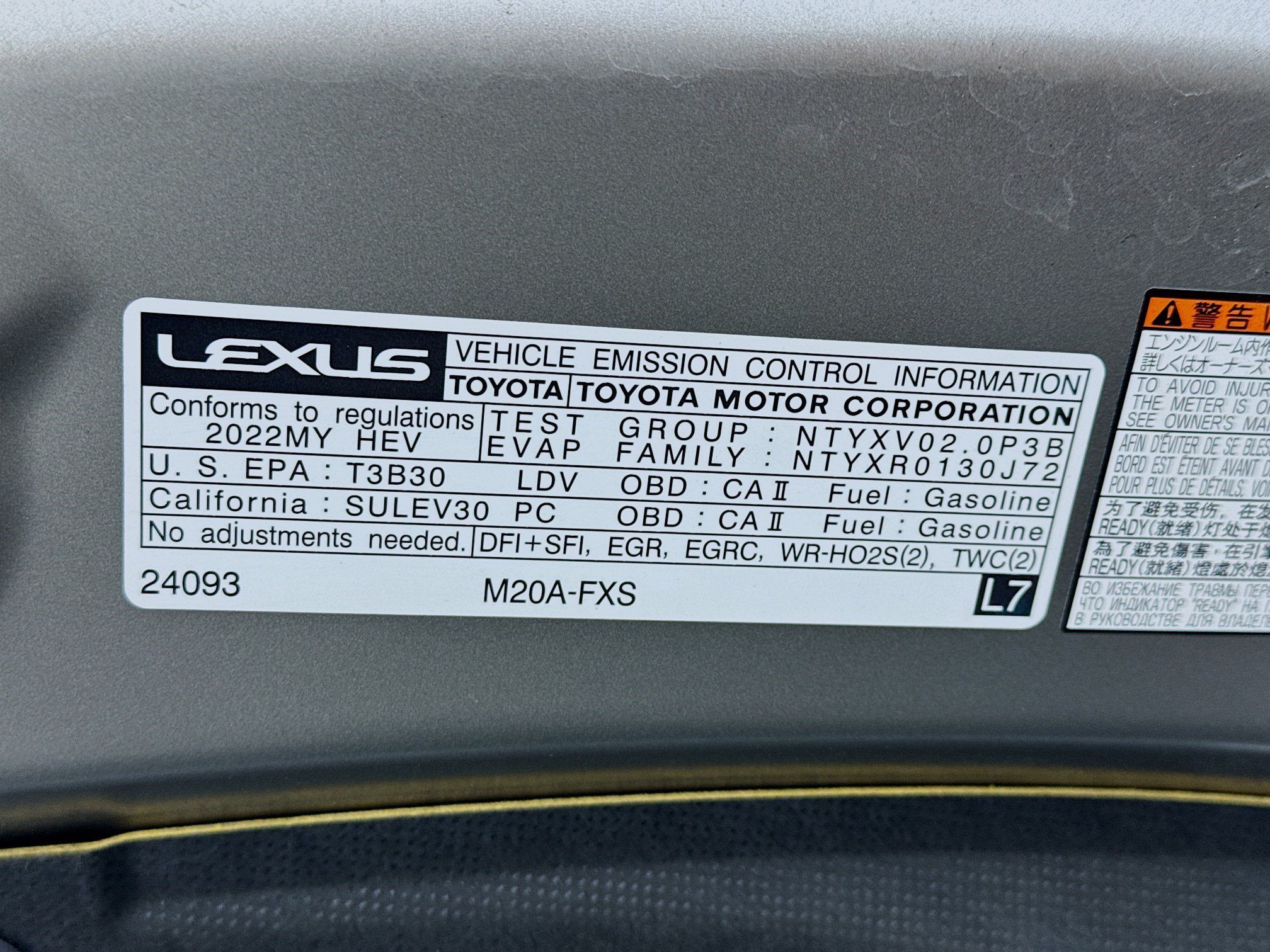 Used 2022 Lexus UX 250h F Sport w/ F Sport Premium Package AWD/4WD image 18