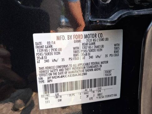 Used 2014 Ford Edge Limited w/ Equipment Group 302A AWD/4WD image 12
