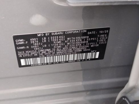 Certified 2026 Subaru Forester Limited image 25