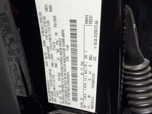 Used 2018 Ford F150 Raptor w/ Equipment Group 802A Luxury AWD/4WD image 36