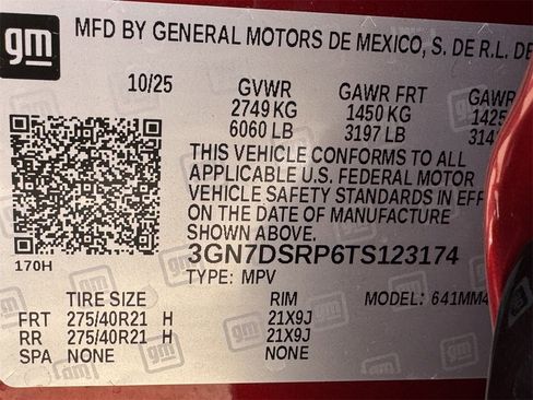 New 2026 Chevrolet Equinox EV RS image 27