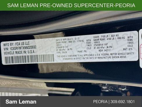 Used 2022 RAM 1500 Big Horn image 29