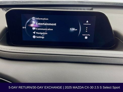 Used 2025 MAZDA CX-30 AWD 2.5 S w/ Select Sport Pkg image 17
