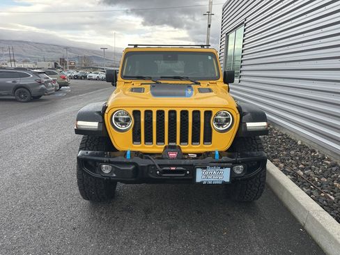 Used 2021 Jeep Wrangler Unlimited Rubicon 4xe w/ Steel Bumper Group image 12