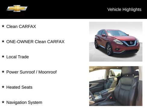 Used 2016 Nissan Murano Platinum w/ Platinum Technology Package AWD/4WD image 19