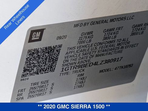 Used 2020 GMC Sierra 1500 SLE w/ SLE Value Package image 49