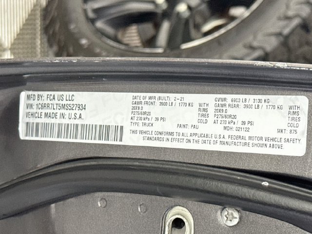 Used 2021 RAM 1500 Warlock AWD/4WD image 40