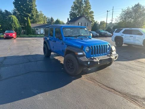 Used 2021 Jeep Wrangler Unlimited Sport AWD/4WD image 1