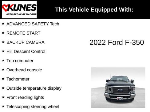 Used 2022 Ford F350 XL w/ STX Appearance Package image 3