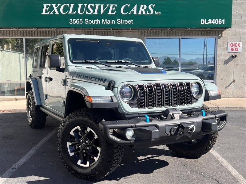 Used 2024 Jeep Wrangler Unlimited Rubicon 4xe AWD/4WD image 1